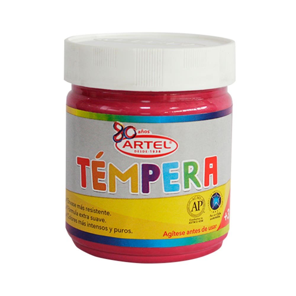 Fco 100ml Temp amarillo med 75 Artel Nacional Librería