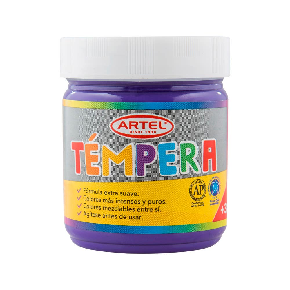 Fco 100ml Temp amarillo med 75 Artel Nacional Librería