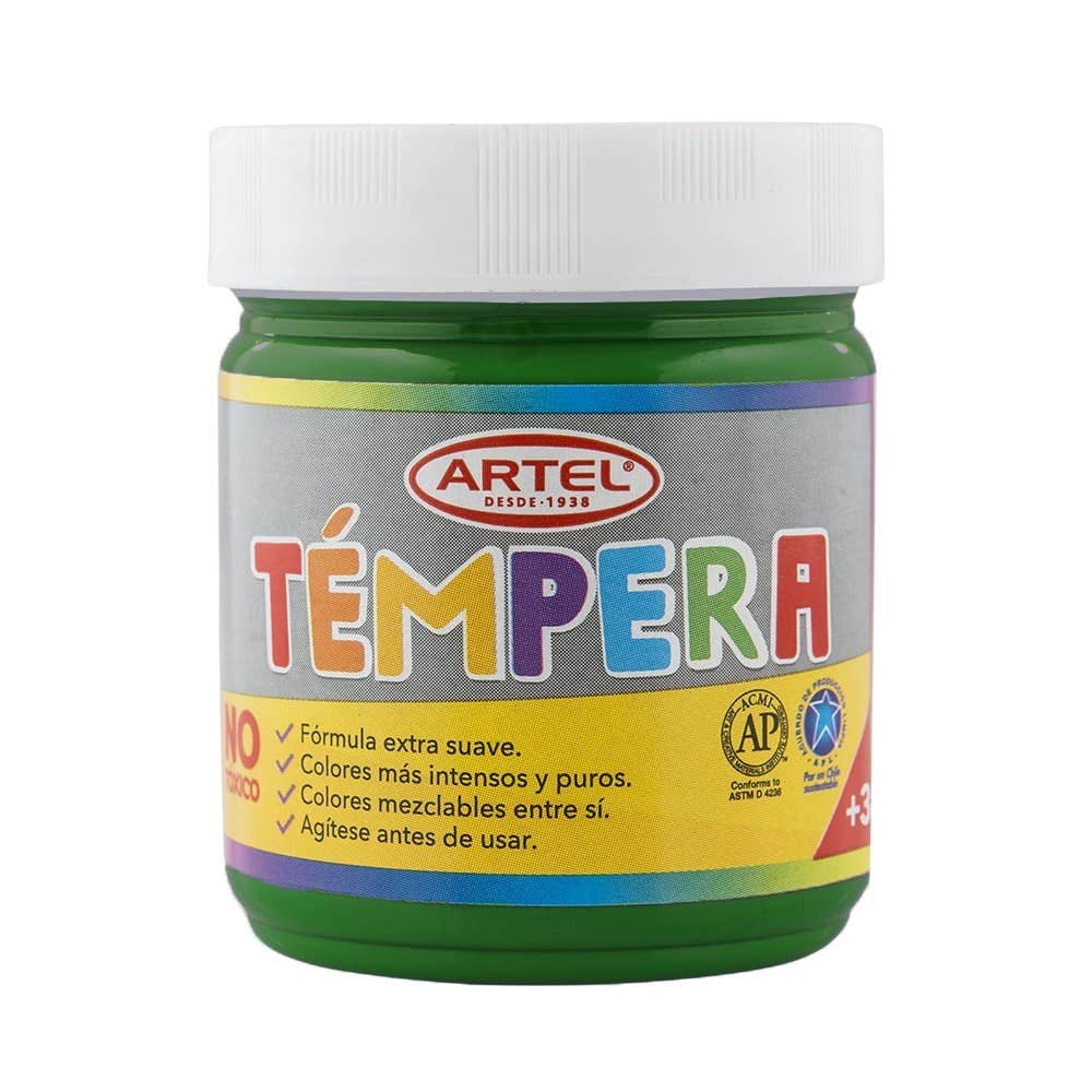 Fco 100ml Temp amarillo med 75 Artel Nacional Librería