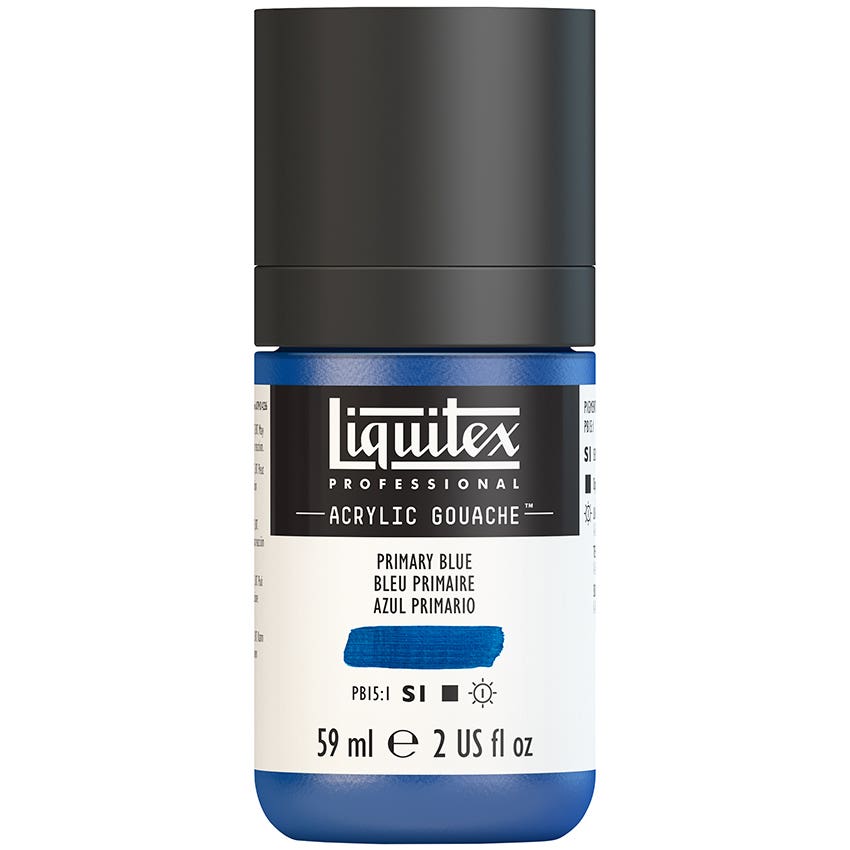 GOUACHE 420 - 59ML AZUL PRIMARIO Liquitex Nacional Librería