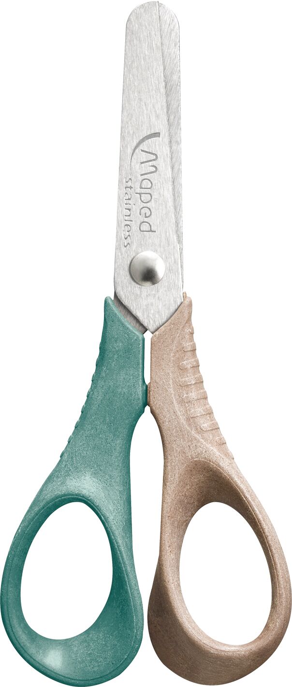 Tijera Escolar Maped Modelo vivo 12 cm con punta redonda