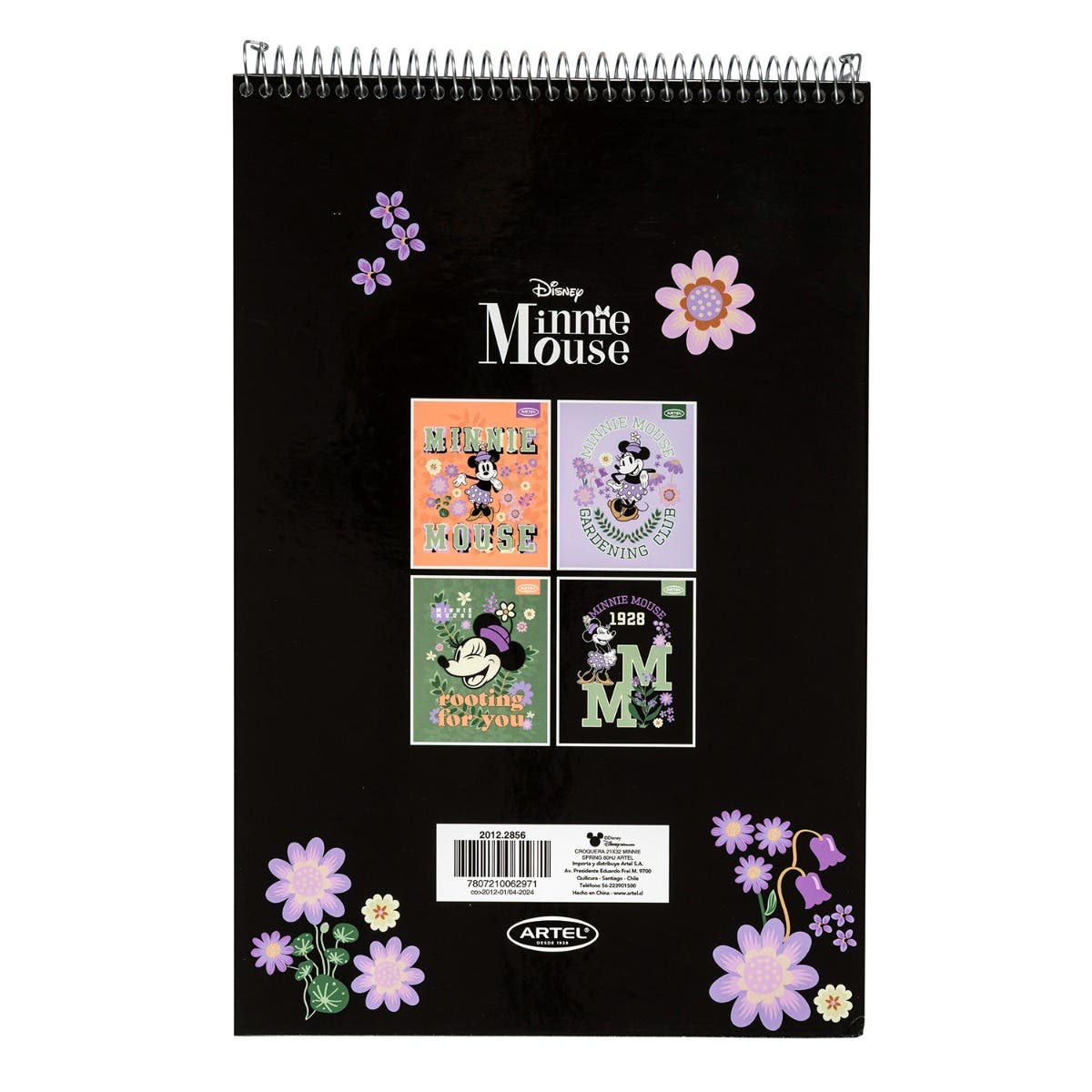 CROQUERA 21X32 MINNIE SPRING 80HJ ARTEL