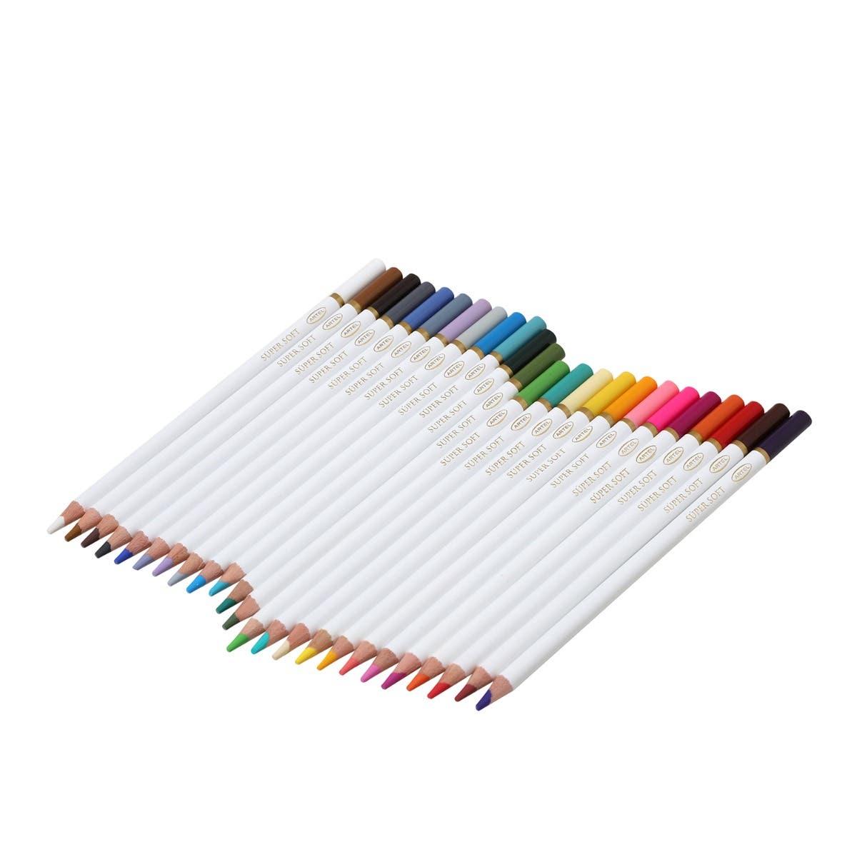 Lápices de colores Super Soft 24 colores Artel Nacional Librería