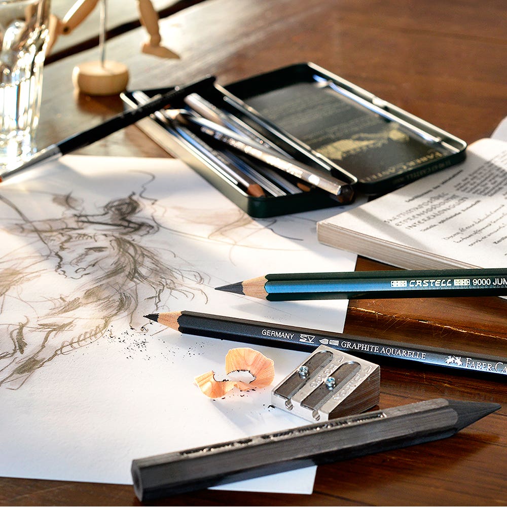 Lapiz FABER Grafito Puro 2900 6B Faber Castell Nacional Librería