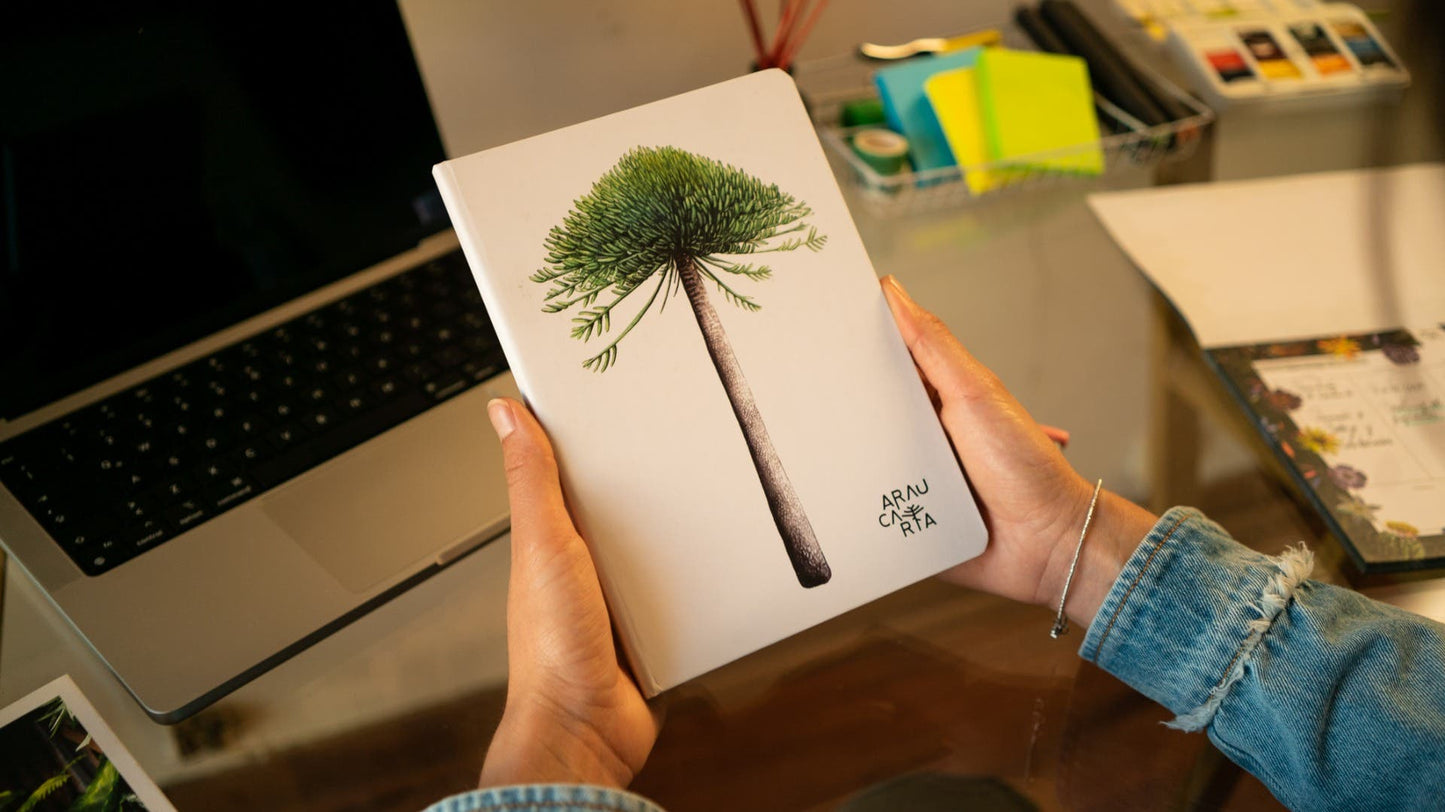 Lib. Lín. 14,8x21cm Araucaria Araucaria Artel Nacional Librería