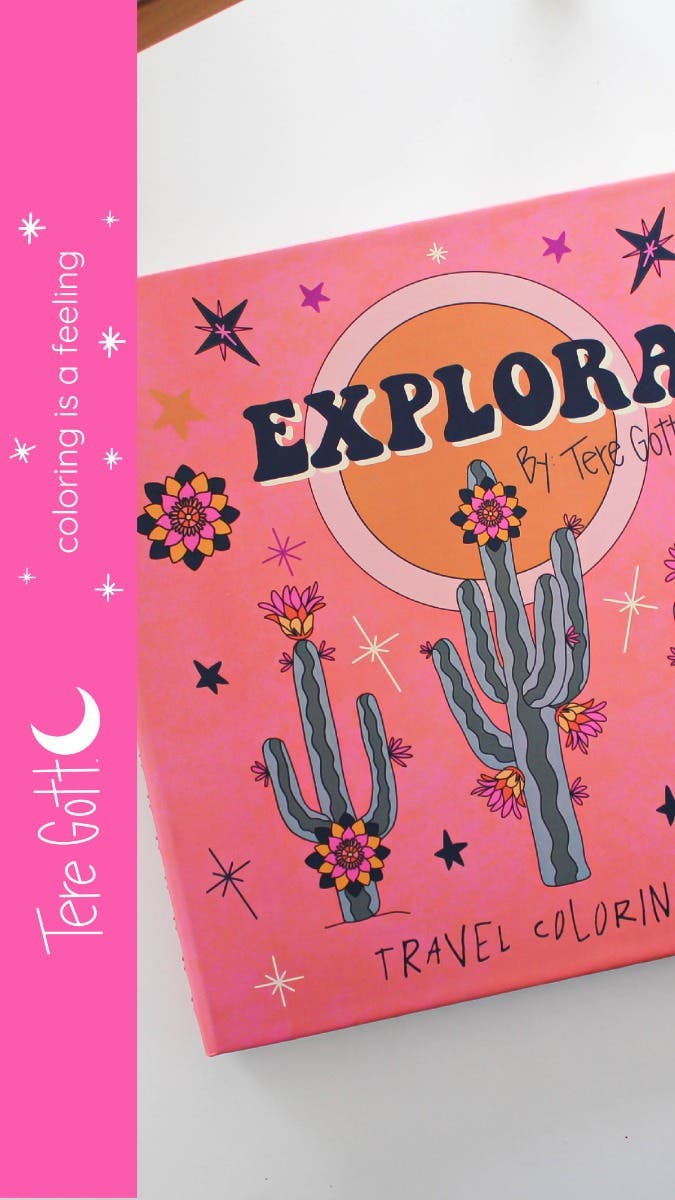 LIBRO EXPLORA COLOREABLE TERE GOTT Tere Gott Nacional Librería