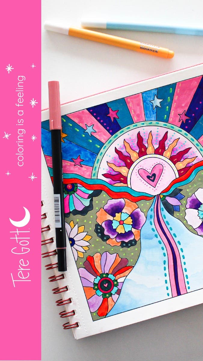 LIBRO EXPLORA COLOREABLE TERE GOTT Tere Gott Nacional Librería