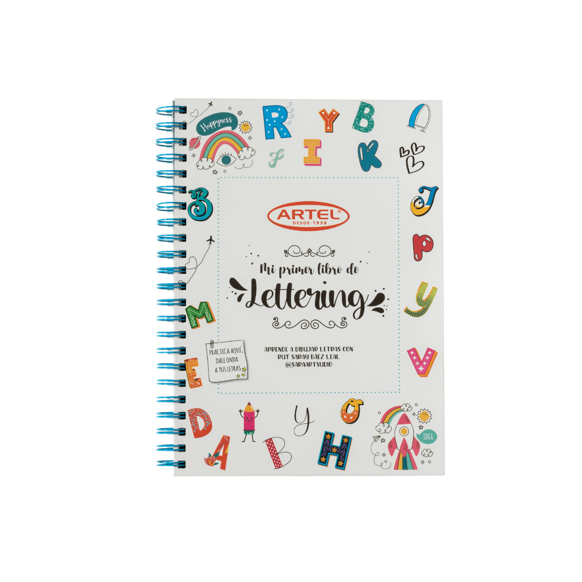 Libro Lettering Para niños Artel Nacional Librería
