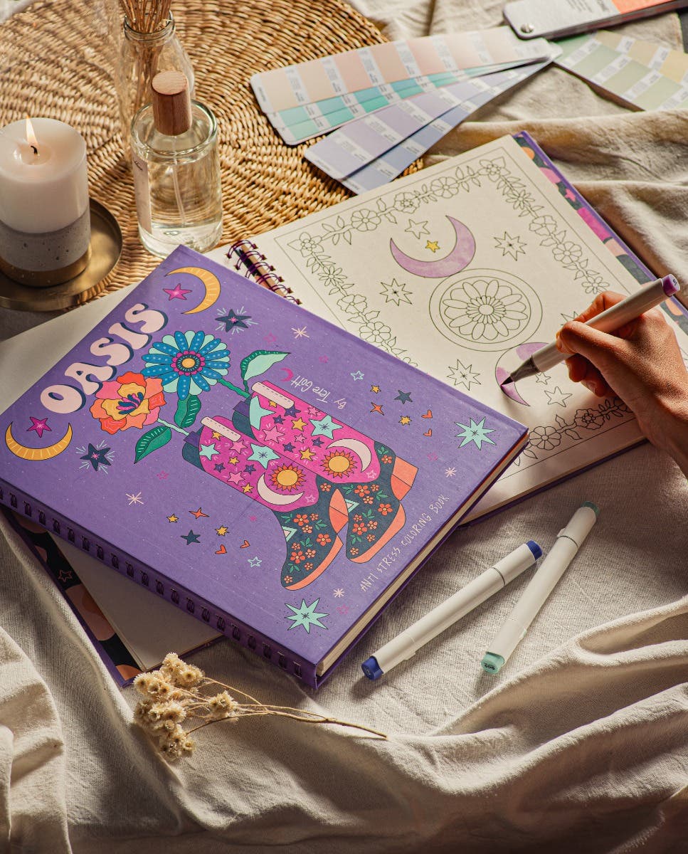 LIBRO OASIS COLOREABLE TERE GOTT Tere Gott Nacional Librería
