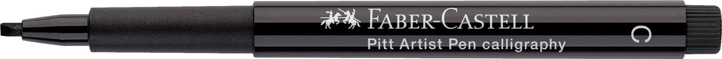 Marc Pitt Artist Pen C 199 negro Faber Castell Nacional Librería