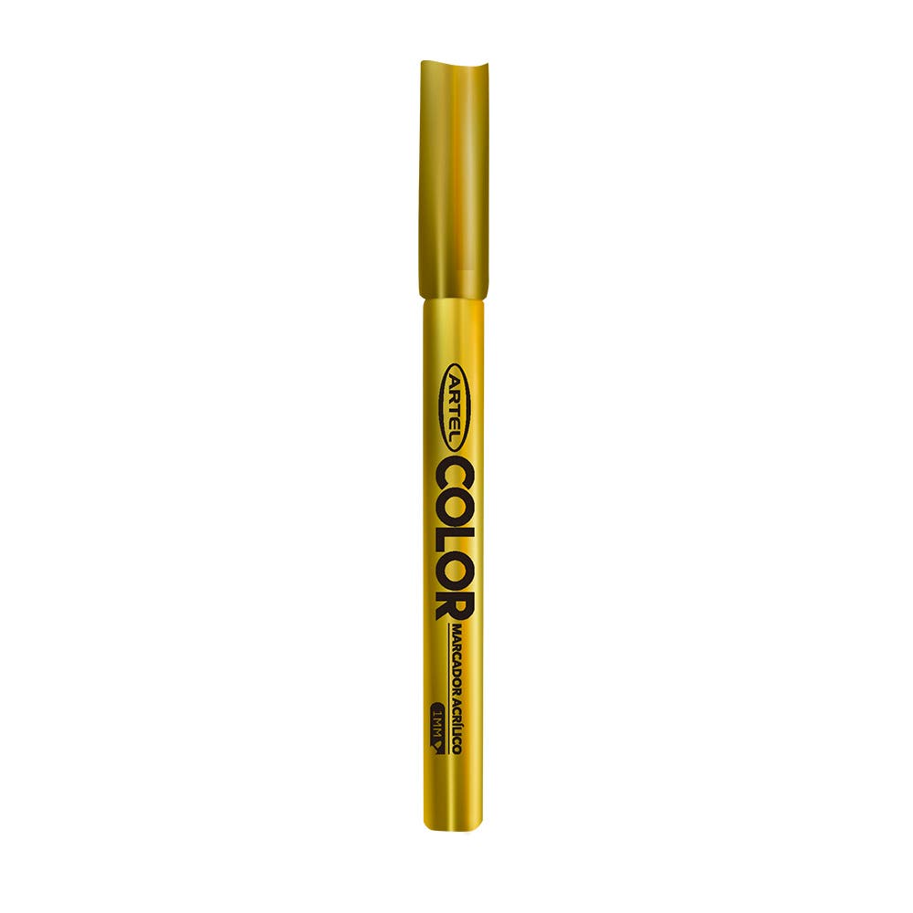 Marcador Acrilico Artel 1mm Amarillo Artel Nacional Librería