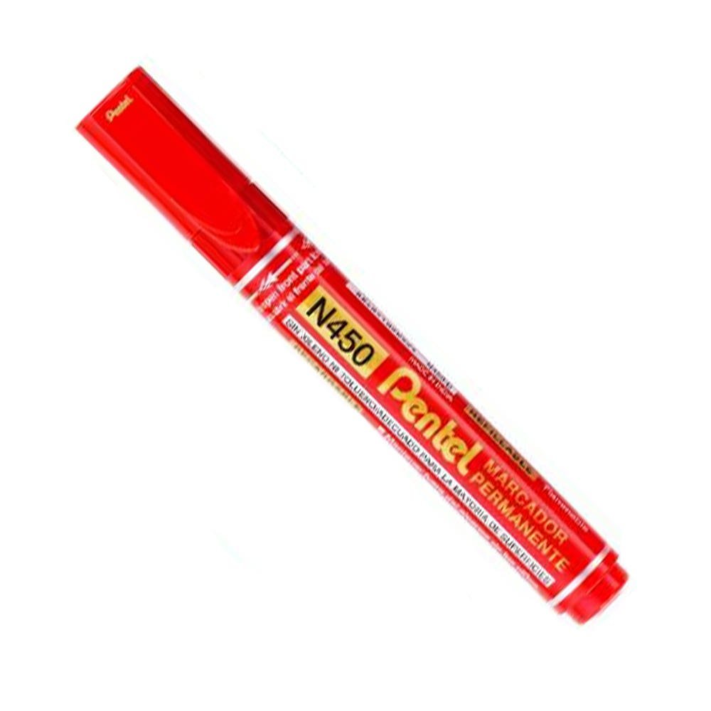Marcador permanente PENTEL N450 rojo red Pentel Nacional Librería