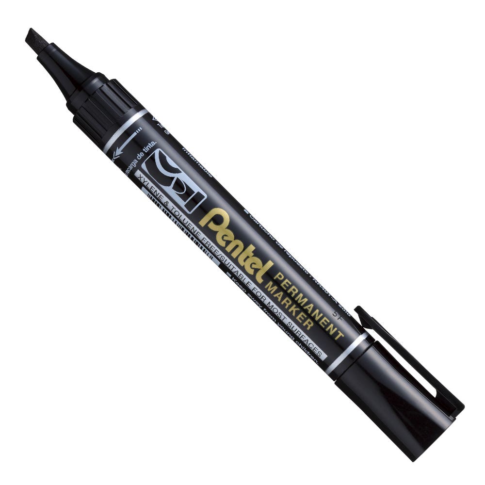 Marcador permanente PENTEL N460 negr bis Pentel Nacional Librería
