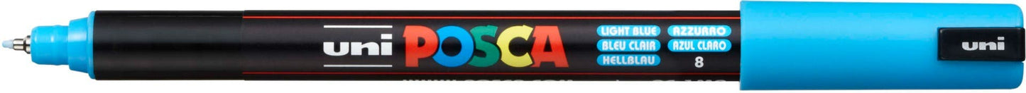 MARCADOR POSCA 1MR AZUL CLARO Posca Nacional Librería