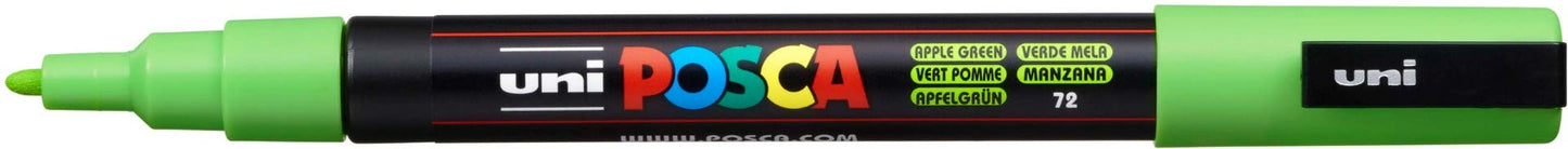 MARCADOR POSCA 3M VERDE MANZANA Posca Nacional Librería