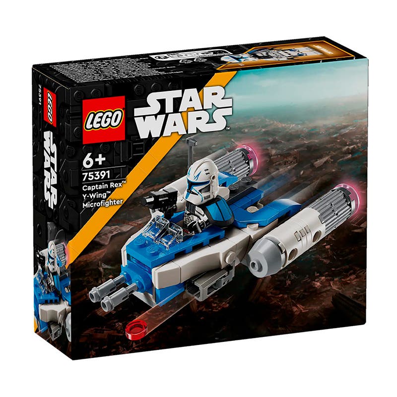 MICROFIGHTER Y WING DEL CAPITAN REX Lego Nacional Librería