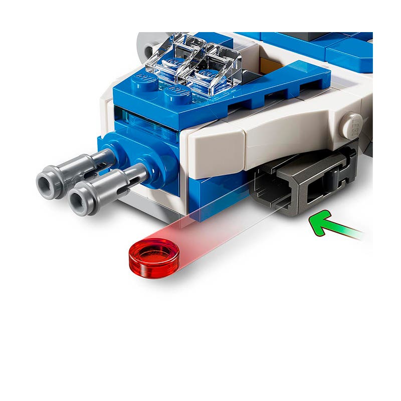 MICROFIGHTER Y WING DEL CAPITAN REX Lego Nacional Librería