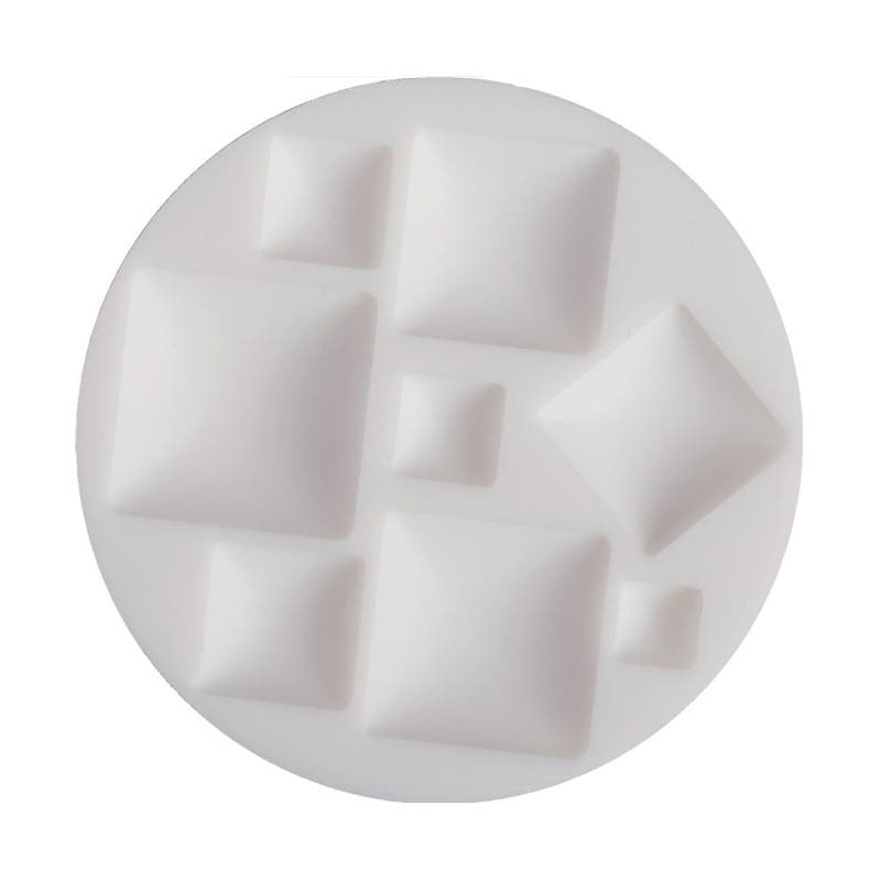 Molde Silicona Cabochon Cuadrado Cernit Nacional Librería