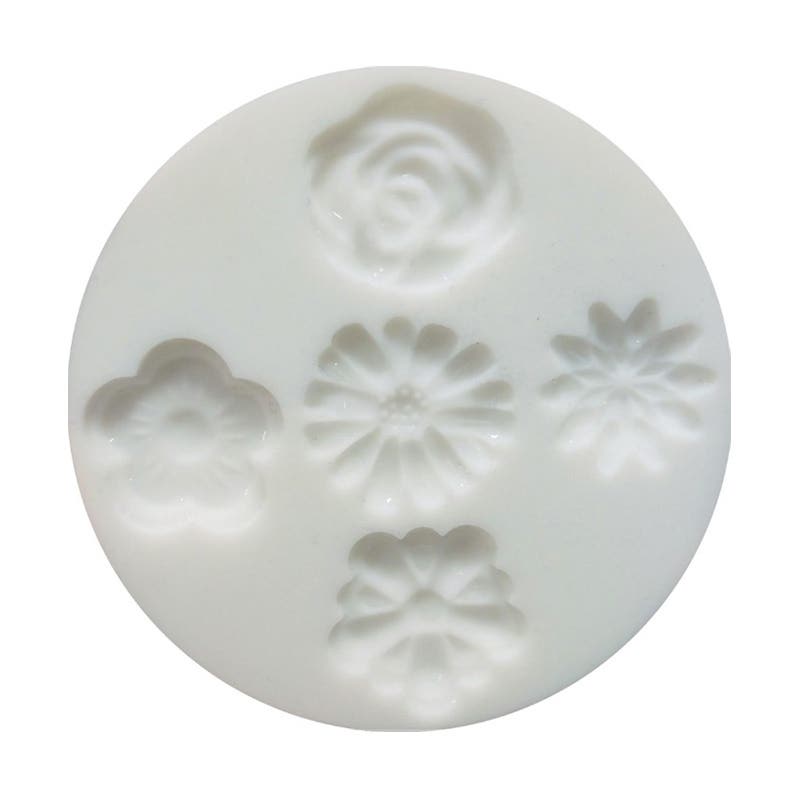 Molde Silicona Flores Cernit Nacional Librería