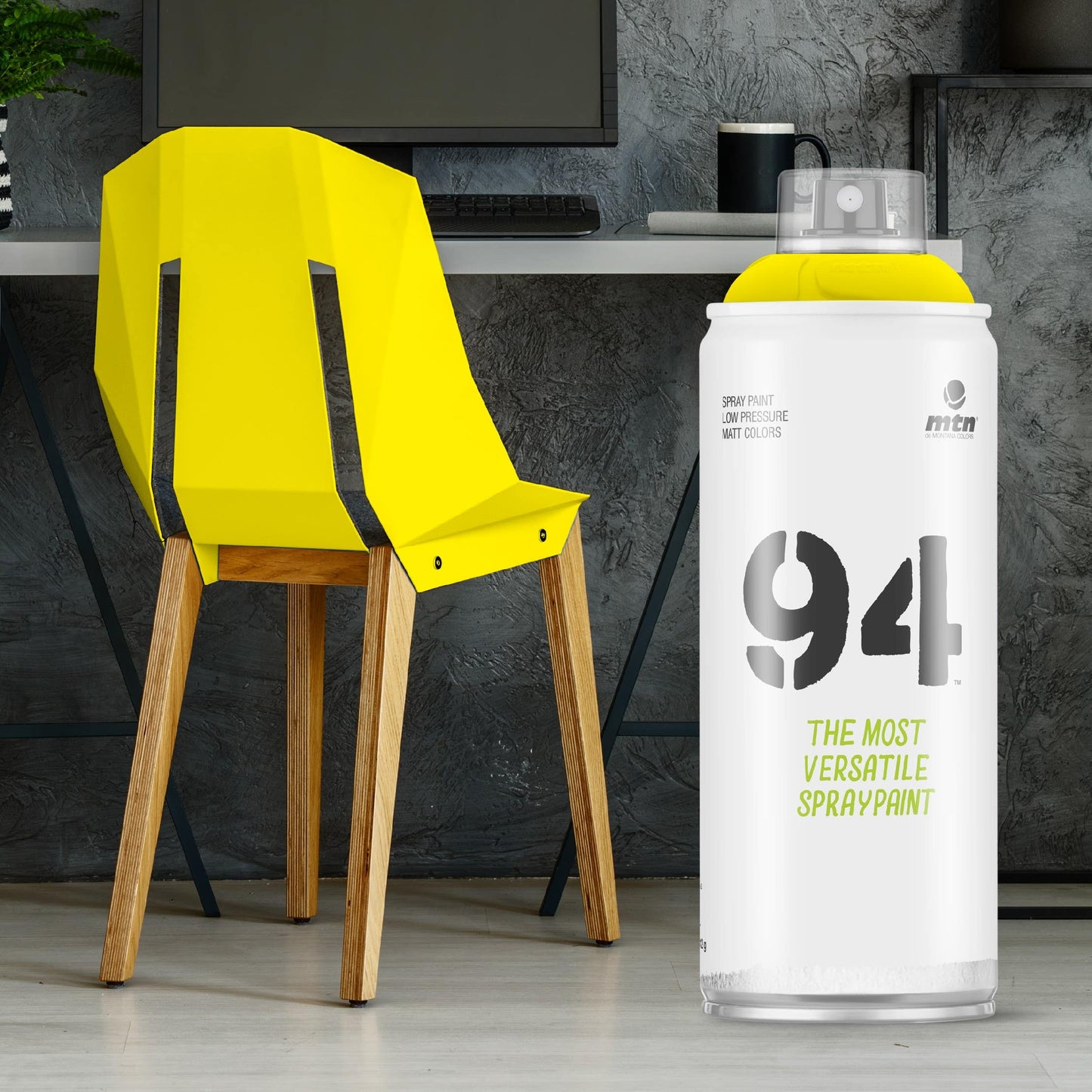 Pintura Spray MTN 94 RV - 1021 Light Yello Montana Nacional Librería