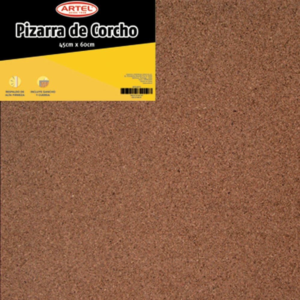 Pizarra ARTEL multiuso corcho 45x60cm Artel Nacional Librería