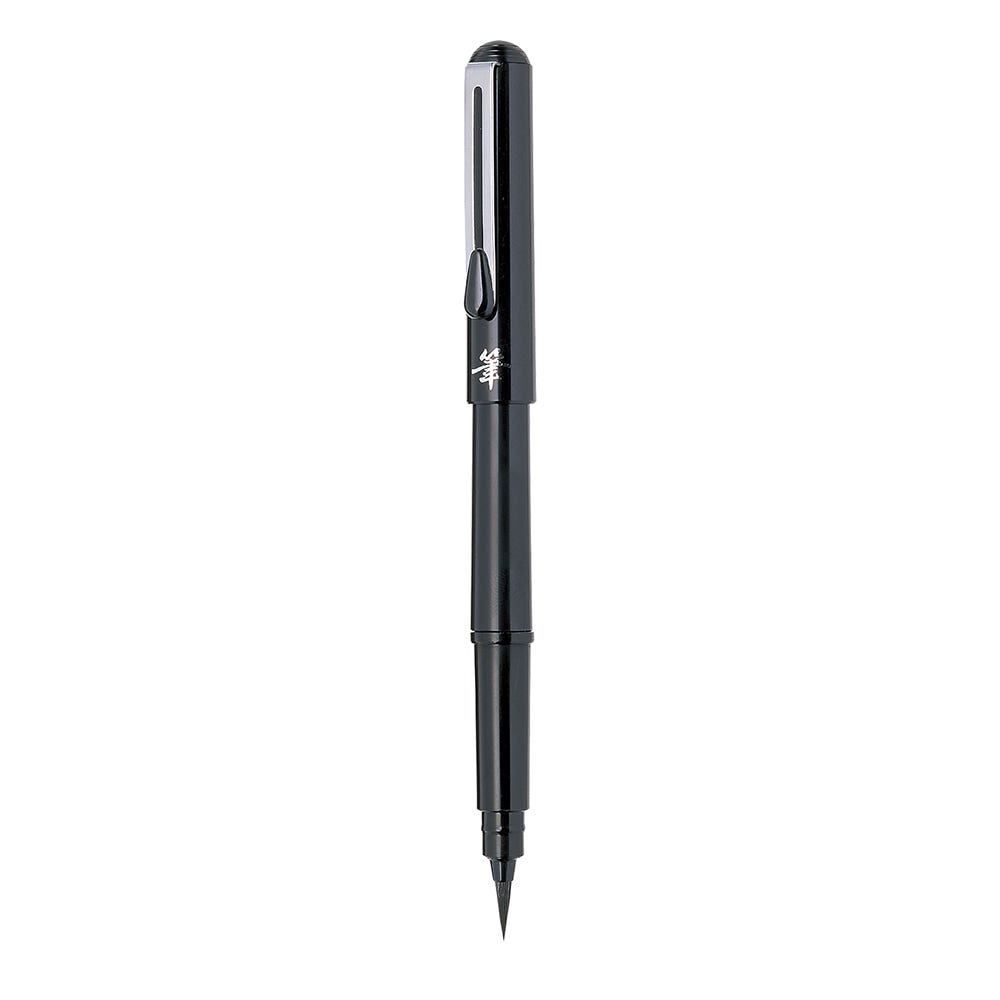 Pluma Pincel Pentel Pint.Negra c/4 rptos Pentel Nacional Librería
