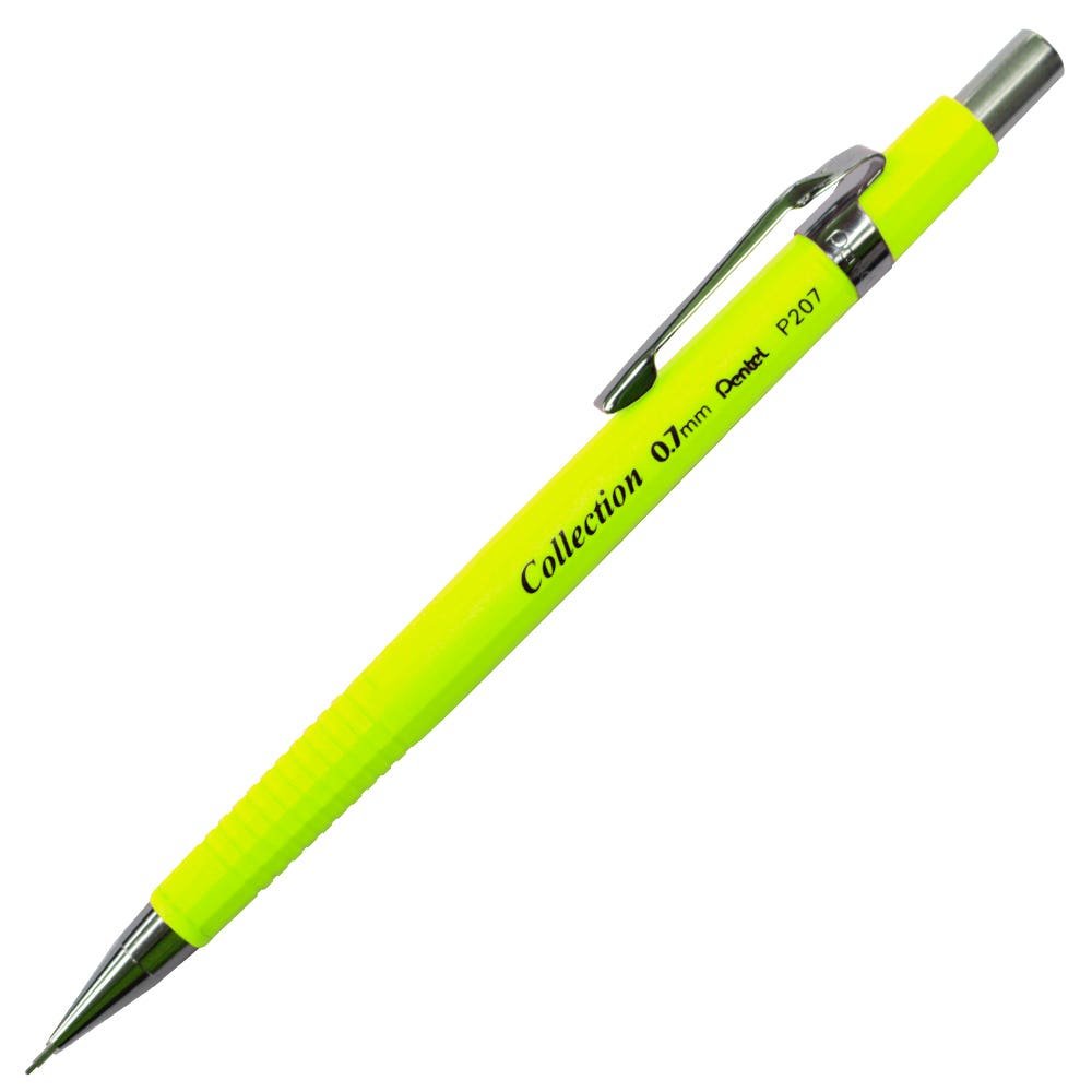 Portaminas Tecnico P207 colores NEON Pentel Nacional Librería