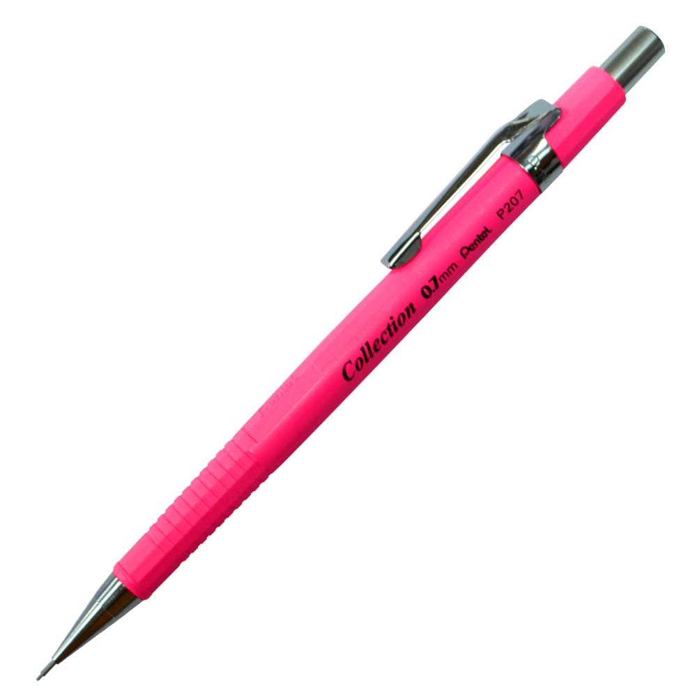 Portaminas Tecnico P207 colores NEON Pentel Nacional Librería