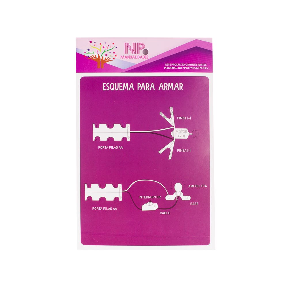 Proyecto Eléctrico NP 8 piezas Np Nacional Librería