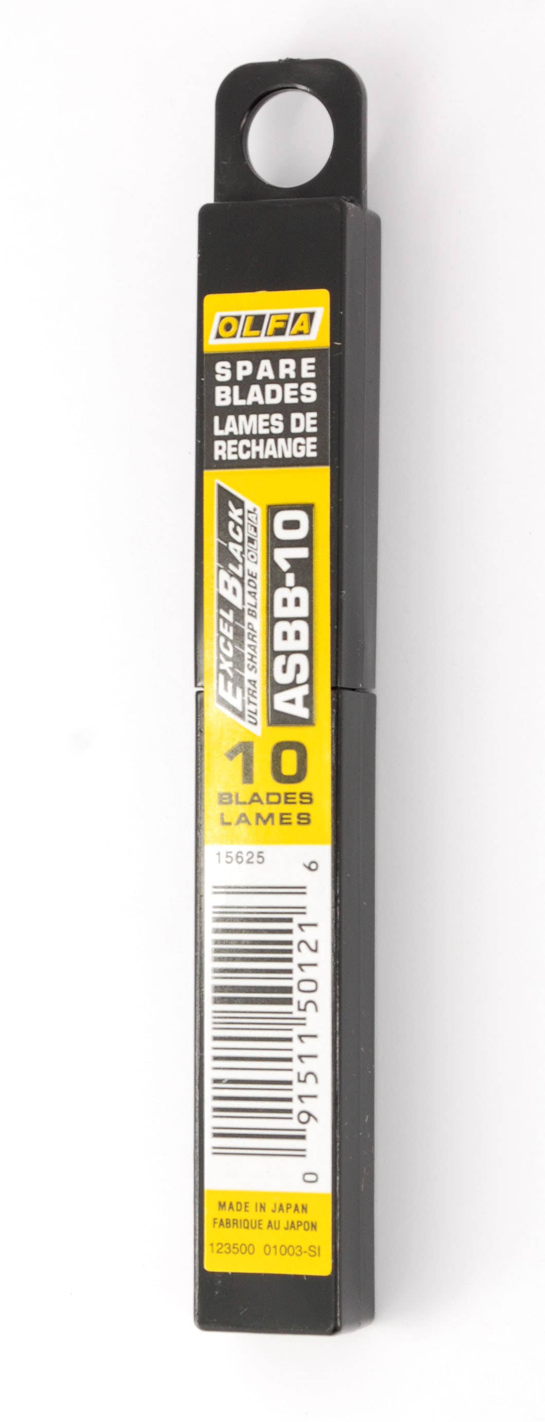 Rpto universal 9mm negro 10u ASBB - 10 Olfa Nacional Librería