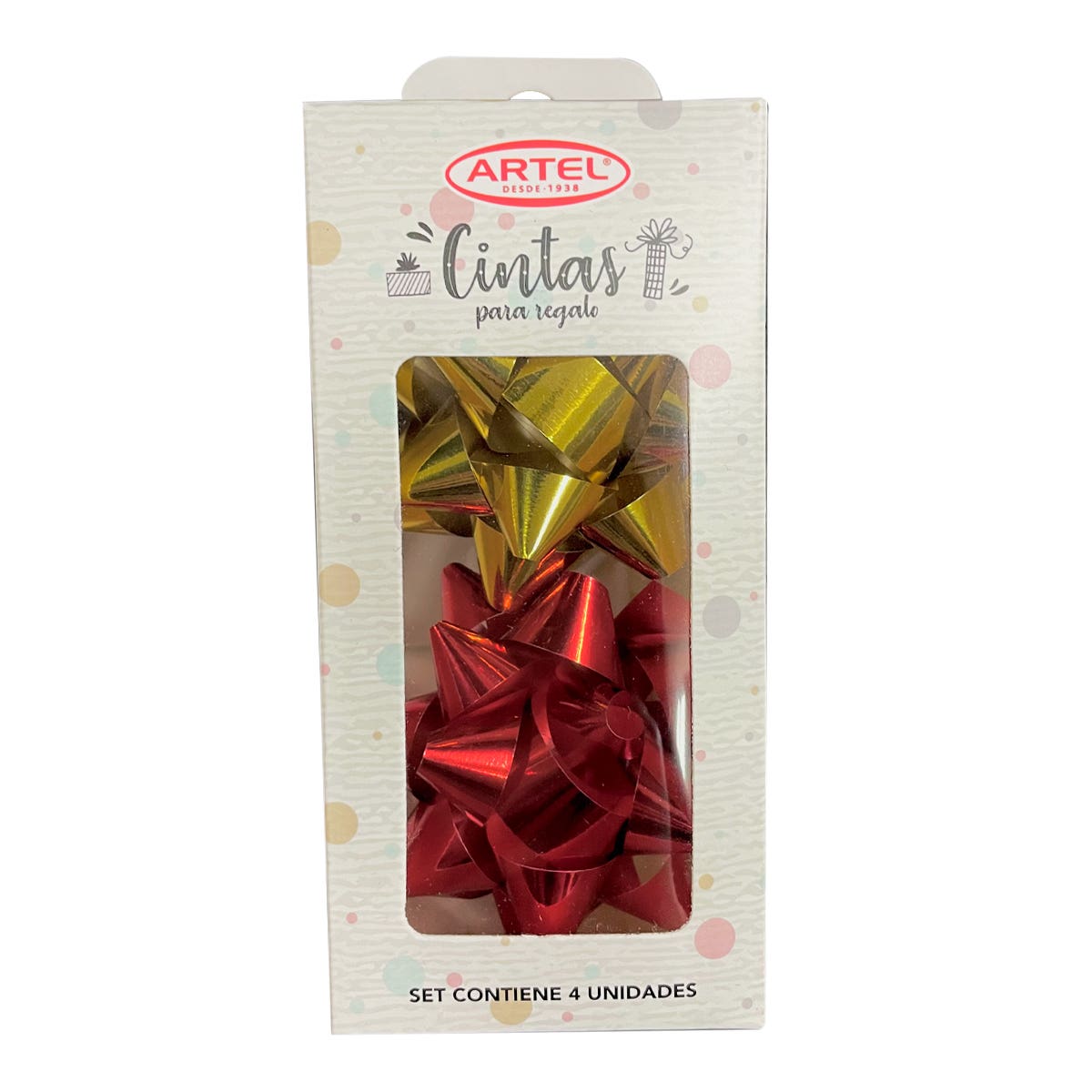 Set 4 Cintas Moños de Regalo Artel Artel Nacional Librería