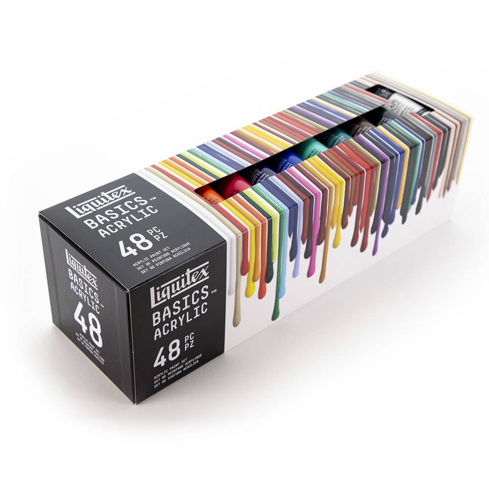 SET ACRILICO LQXT BASICS 48X22 ML Liquitex Nacional Librería