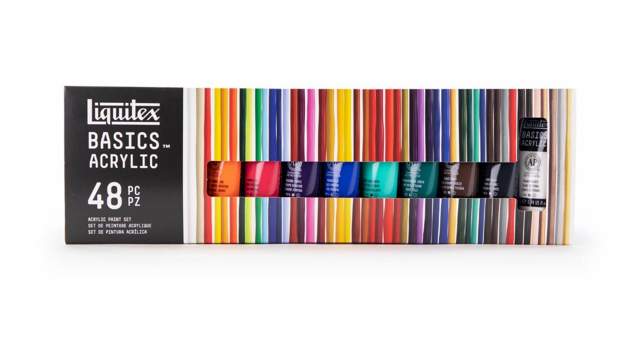 SET ACRILICO LQXT BASICS 48X22 ML Liquitex Nacional Librería