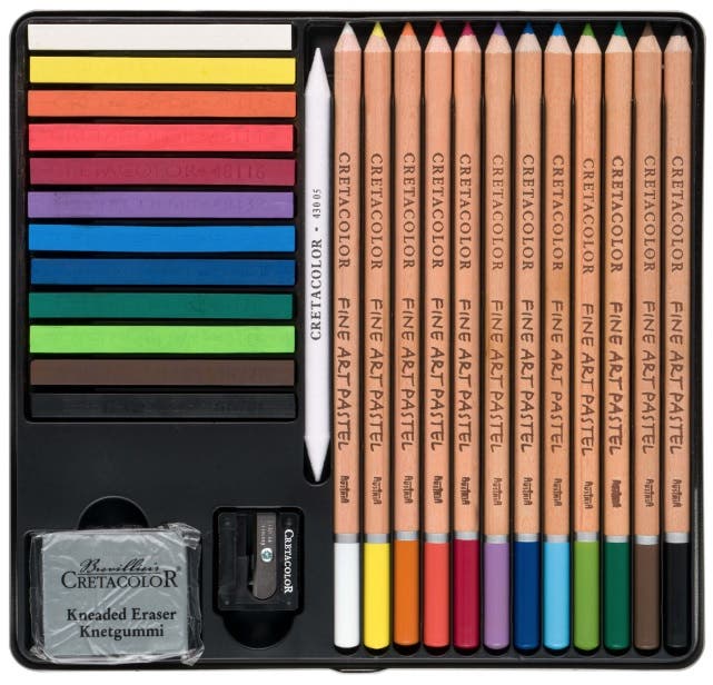 Set CRETACOLOR lapiz y pastel Basico 27 Cretacolor Nacional Librería