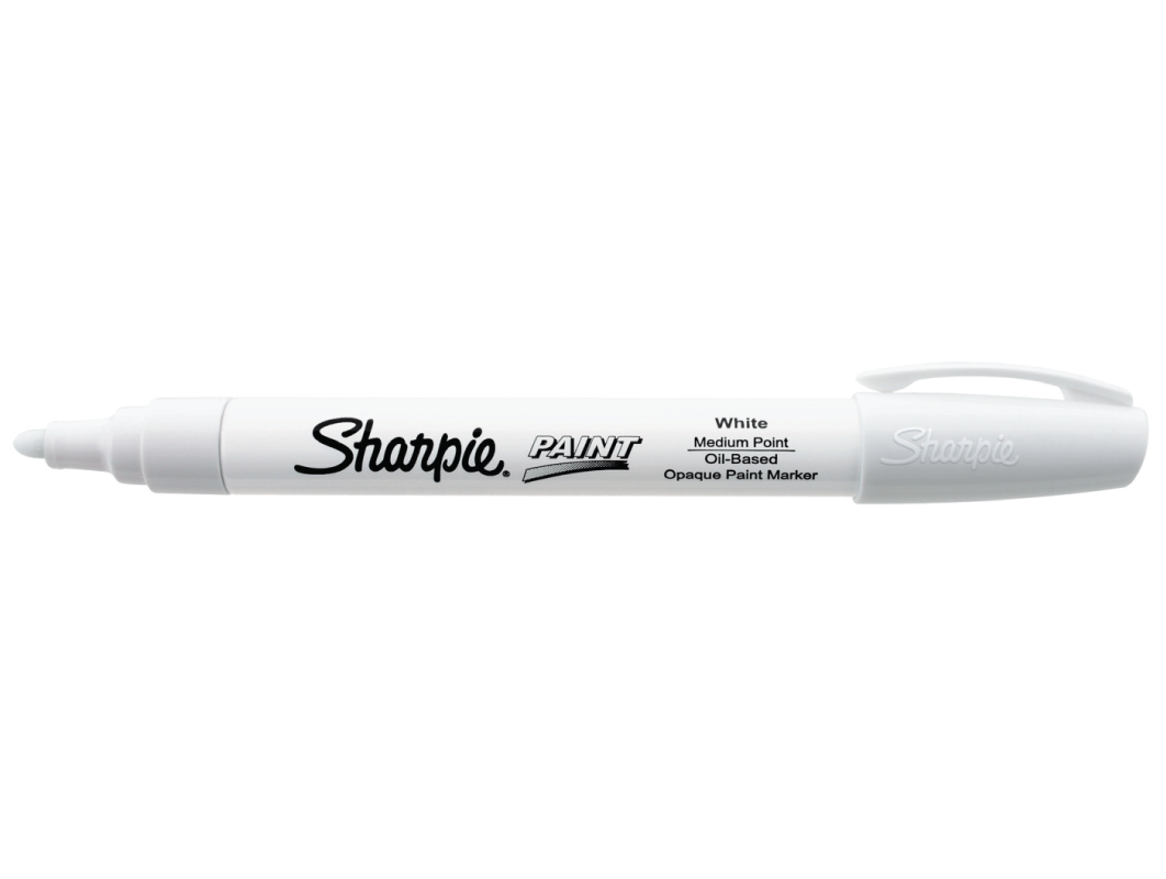 Sharpie Punta Fina Paint Blanco Sharpie Nacional Librería