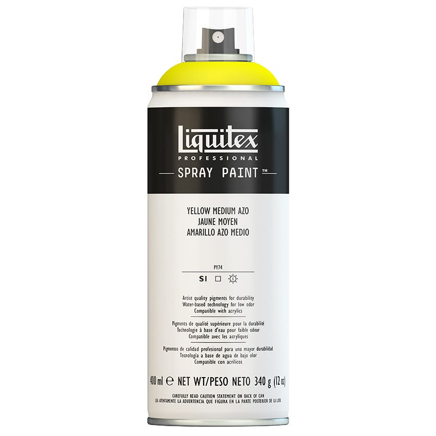 SPRAY LQTX 412 - 400ML AMARILLO AZO MEDIO Liquitex Nacional Librería