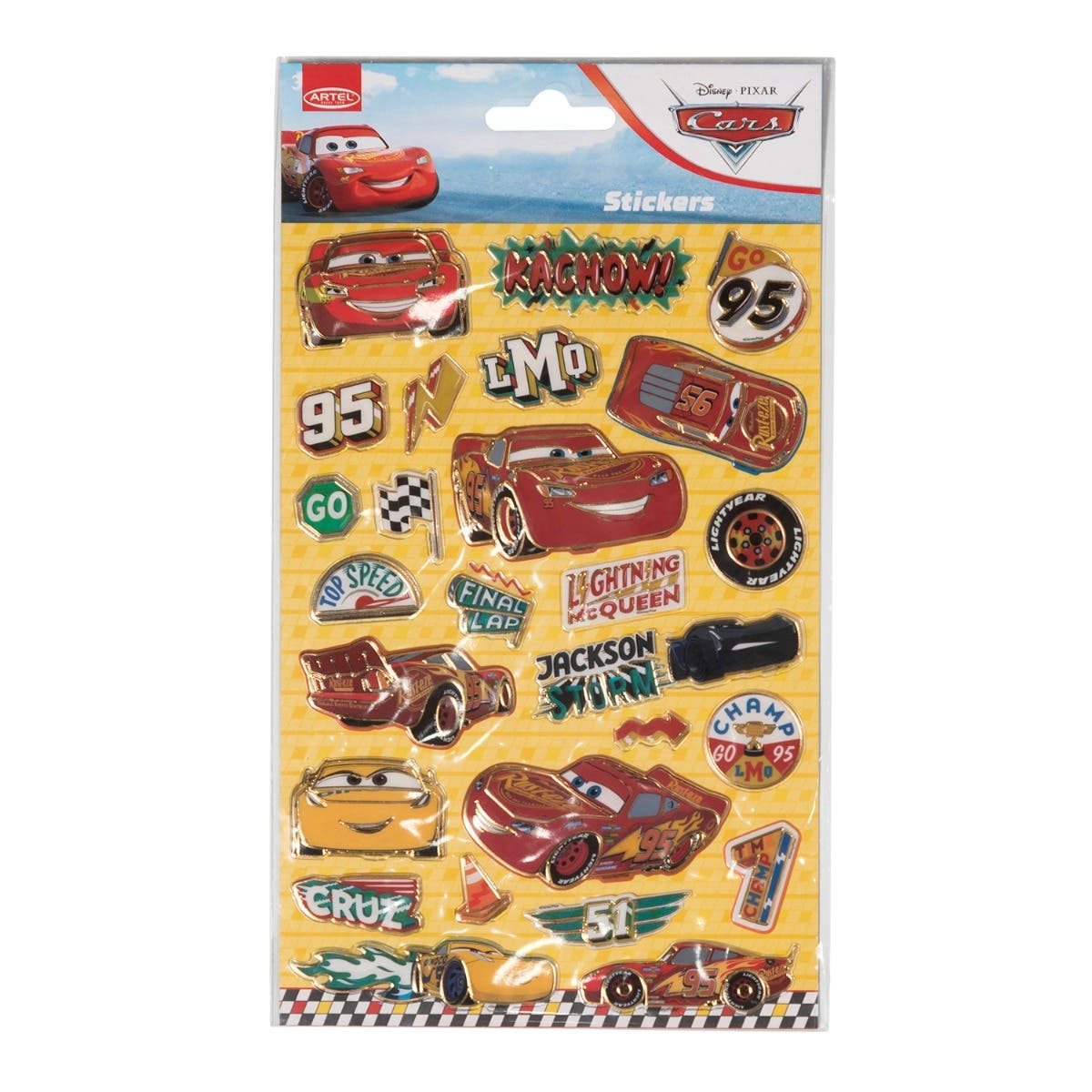 Stickers Cars Artel Nacional Librería