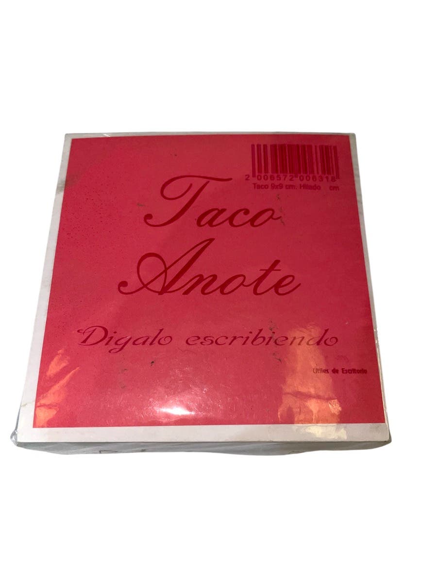 Taco Apunte JS 631 9x9cm blanco 500hj Otros Nacional Librería