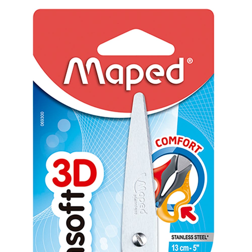 Tijera Sensoft 3D 13cm. Maped Maped Nacional Librería
