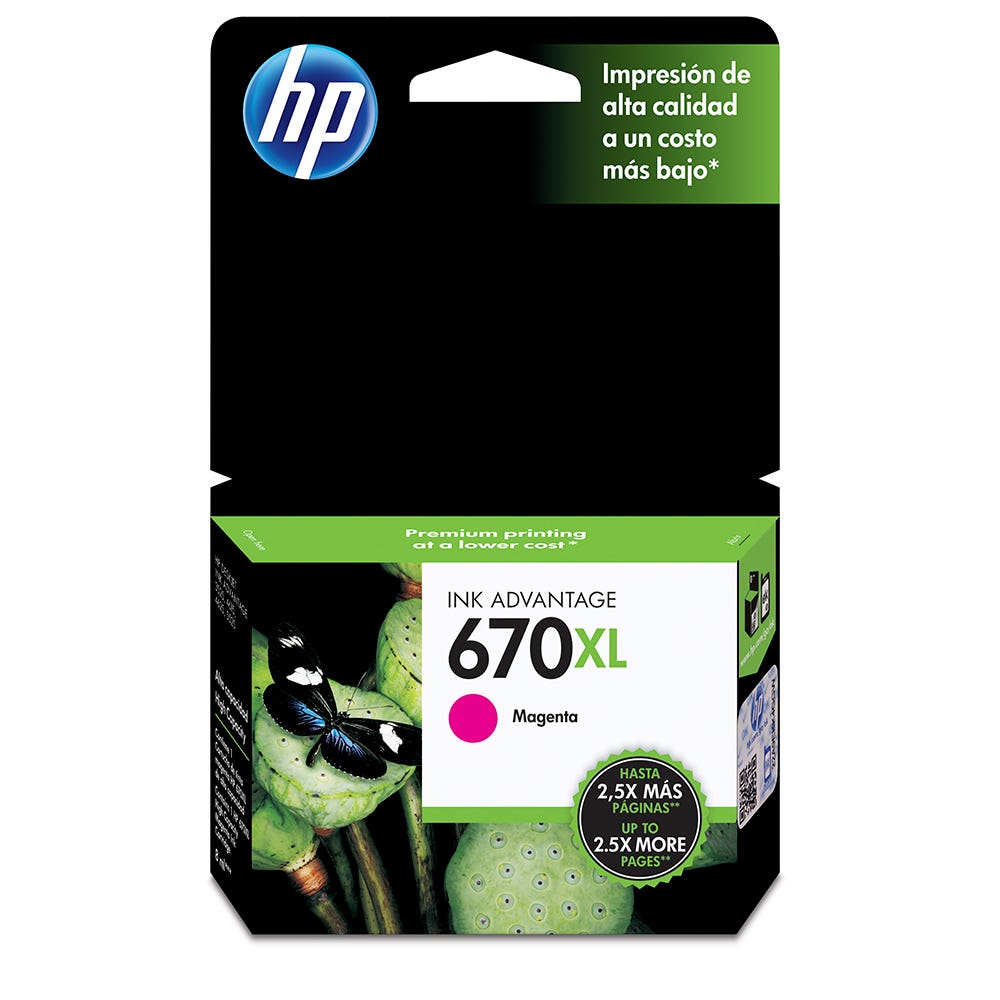 tinta - 670 - xl - hp HP Nacional Librería