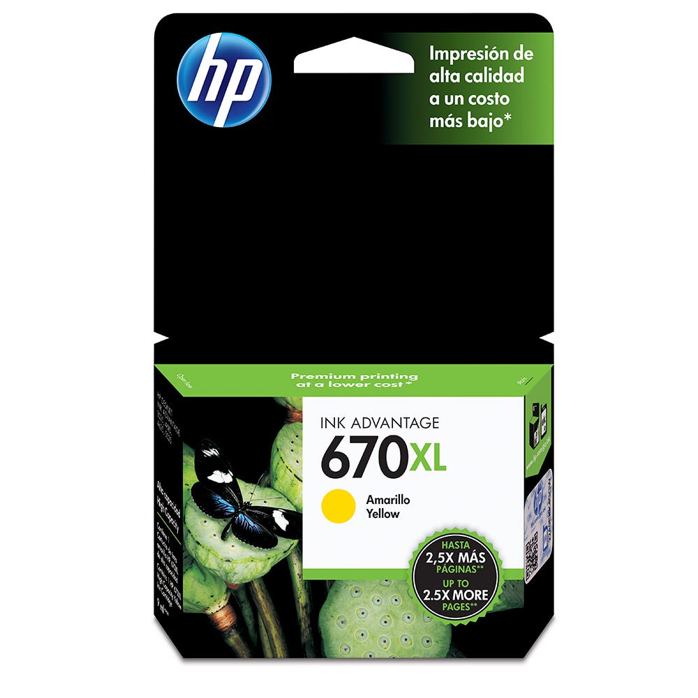 tinta - 670 - xl - hp HP Nacional Librería