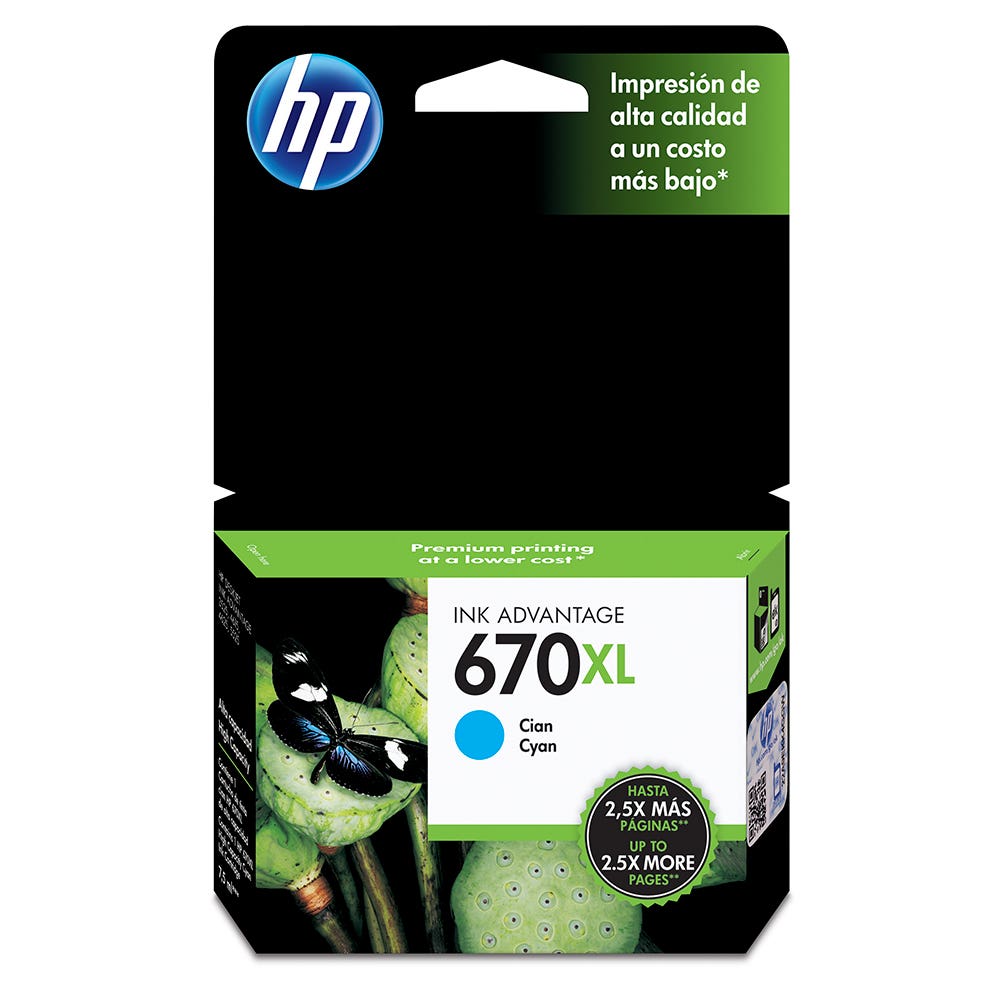 tinta - 670 - xl - hp HP Nacional Librería