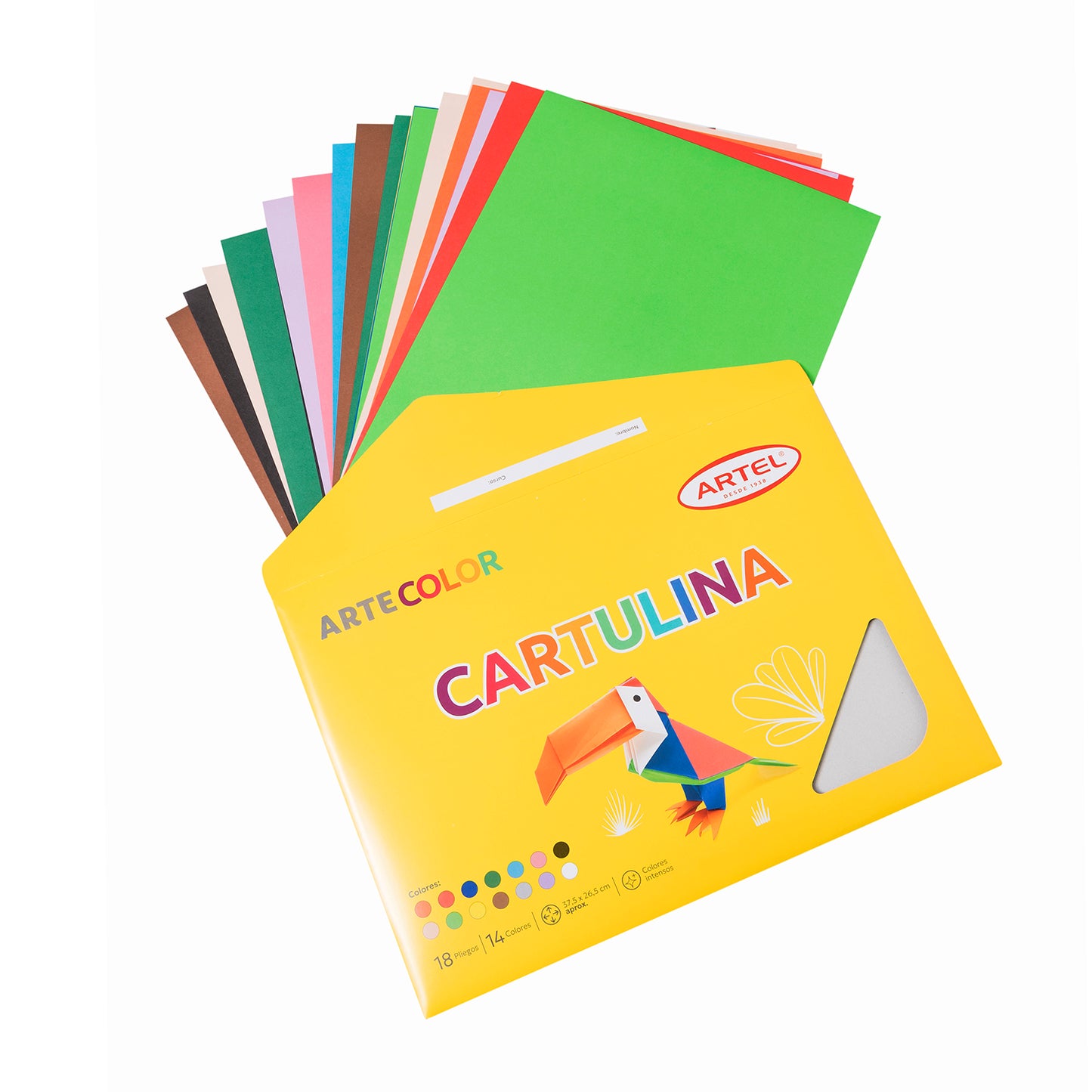 Estuche Cartulina Artel Artecolor