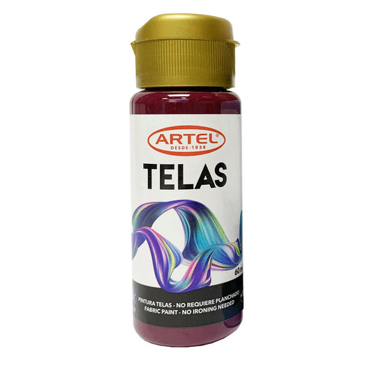Fco 60ml Pint Tela burdeo 85 s/plancha
