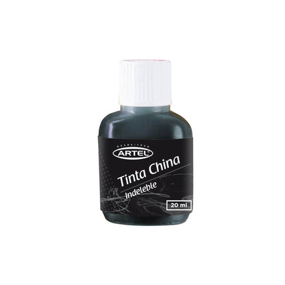BL:Fco 20 cc Tinta china Artel negra