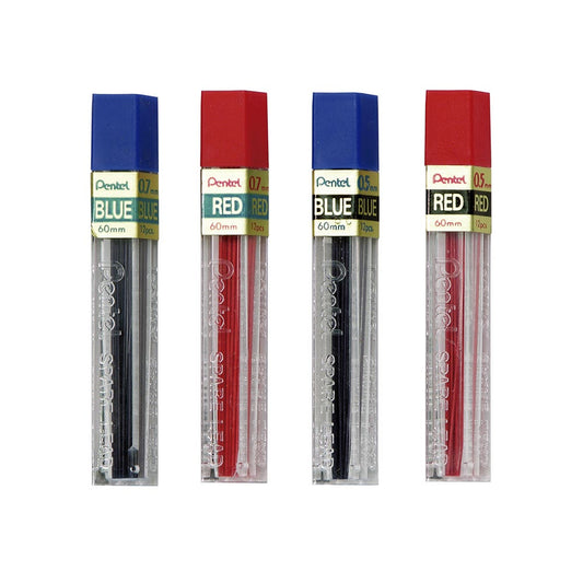 12 Minas Color 0,5 HB Pentel Pentel Nacional Librería