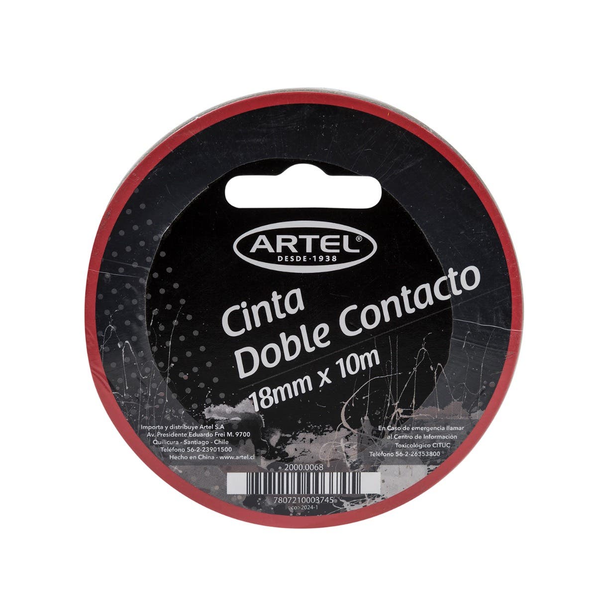 Cinta Doble Contacto Rollo 18 Mm X 10Mt