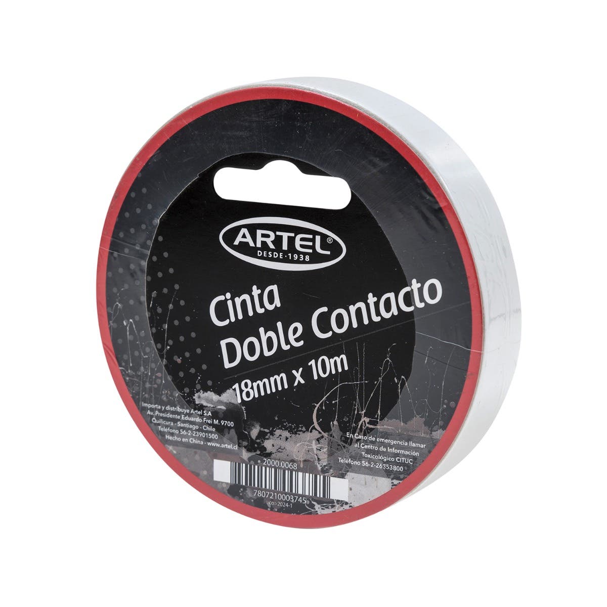Cinta Doble Contacto Rollo 18 Mm X 10Mt
