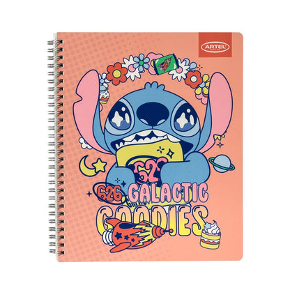 Cuaderno Universitario 100 Hojas 7Mm Stitch Foodie