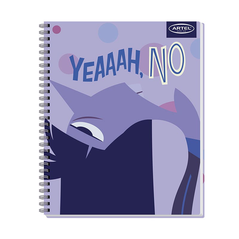 Cuaderno Universitario 100 Hojas 7Mm Intensamente